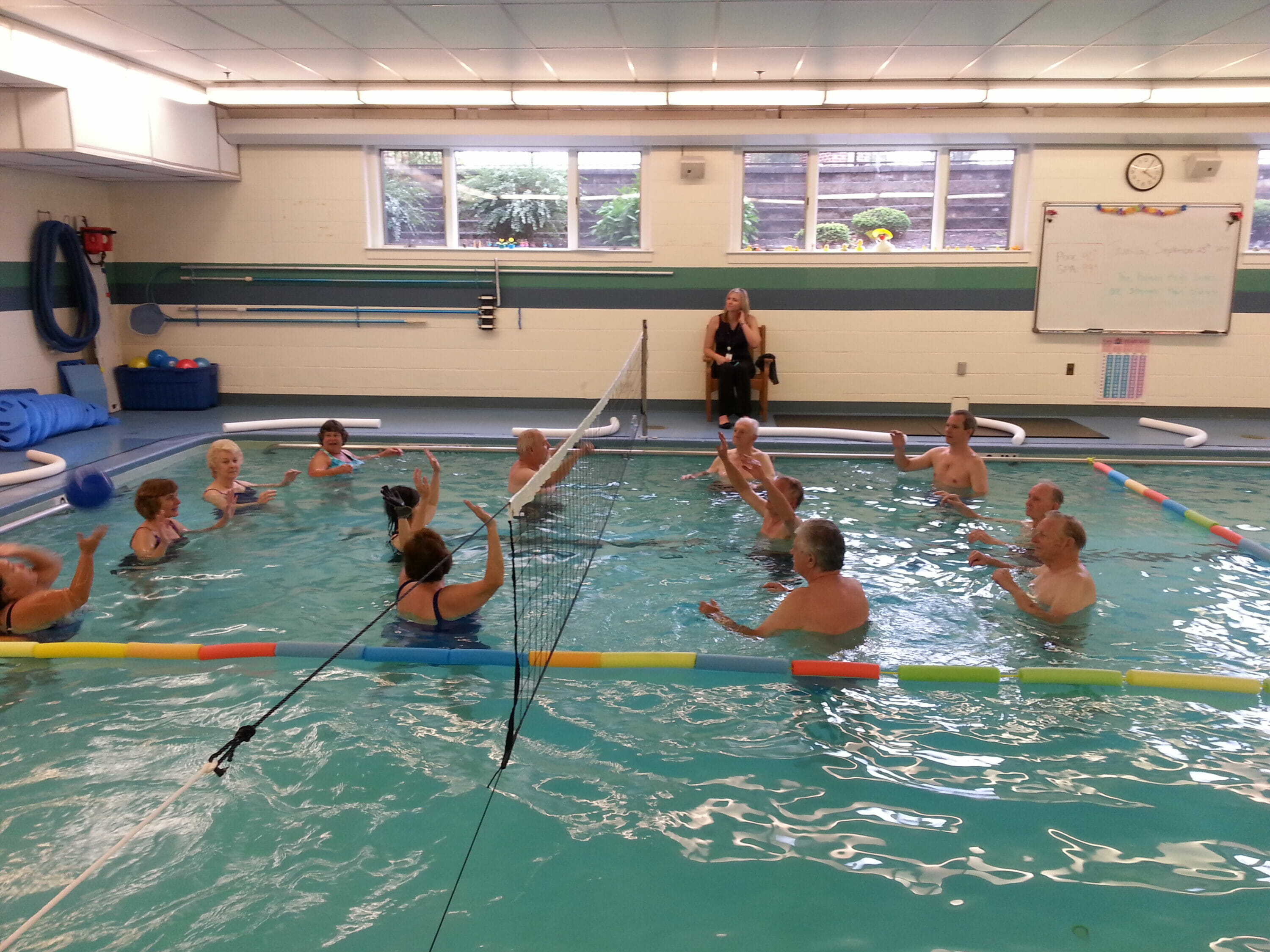 Water Volleyball for Seniors