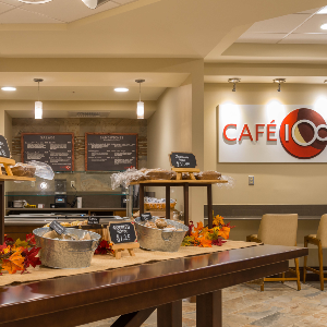 The cafe at Messiah Lifeways